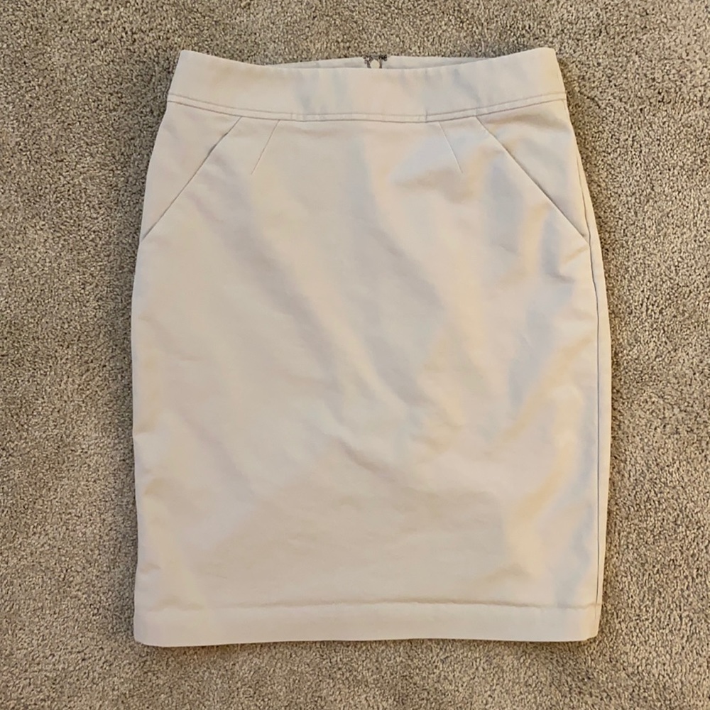 Banana Republic Pencil Skirt in Khaki